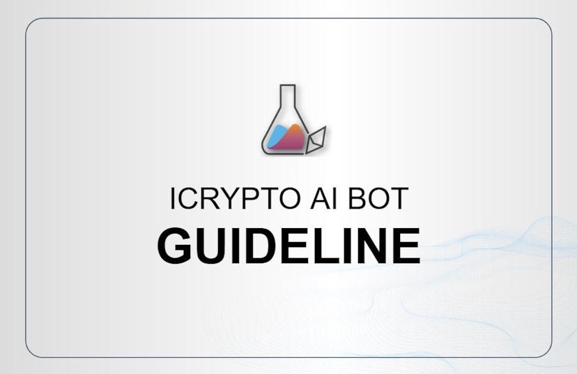 User Guides - iCryptoAI Bot